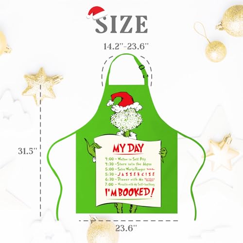 Christmas Baking Apron with 2 Pockets G145
