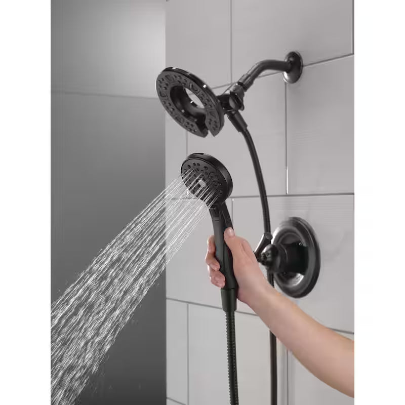 Single-Handle 4-Spray Shower Faucet 1.75 GPM Matte Black V68559