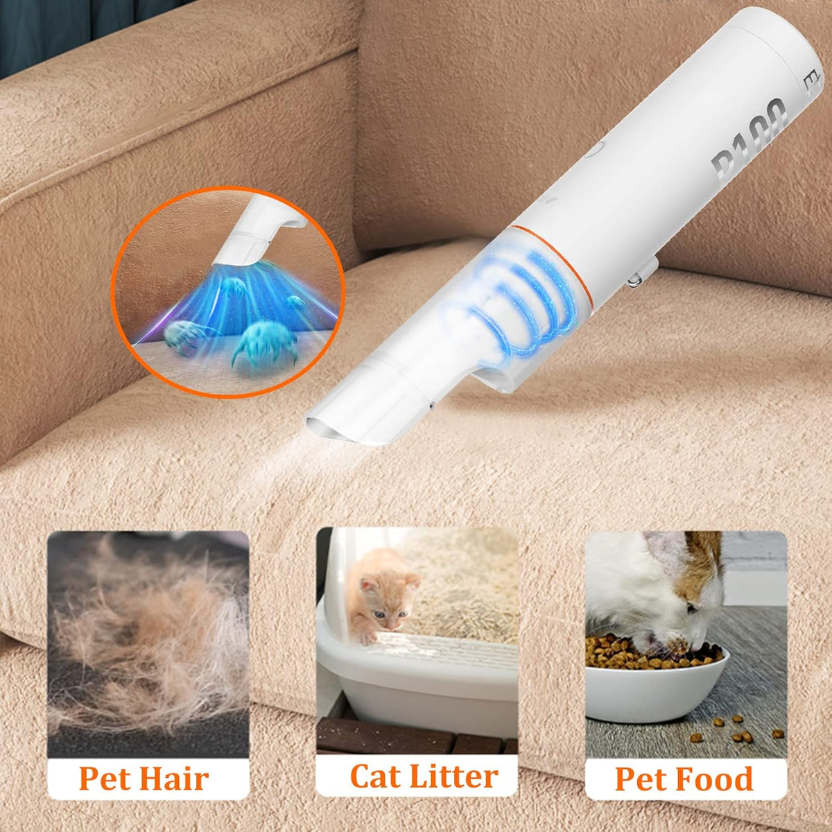 Cordless Handheld Vacuum 13KPa J719