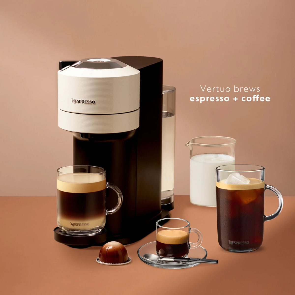 White Coffee and Espresso Maker J4127