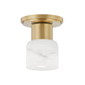 1 Light Bath Bracket in Aged Brass A91236