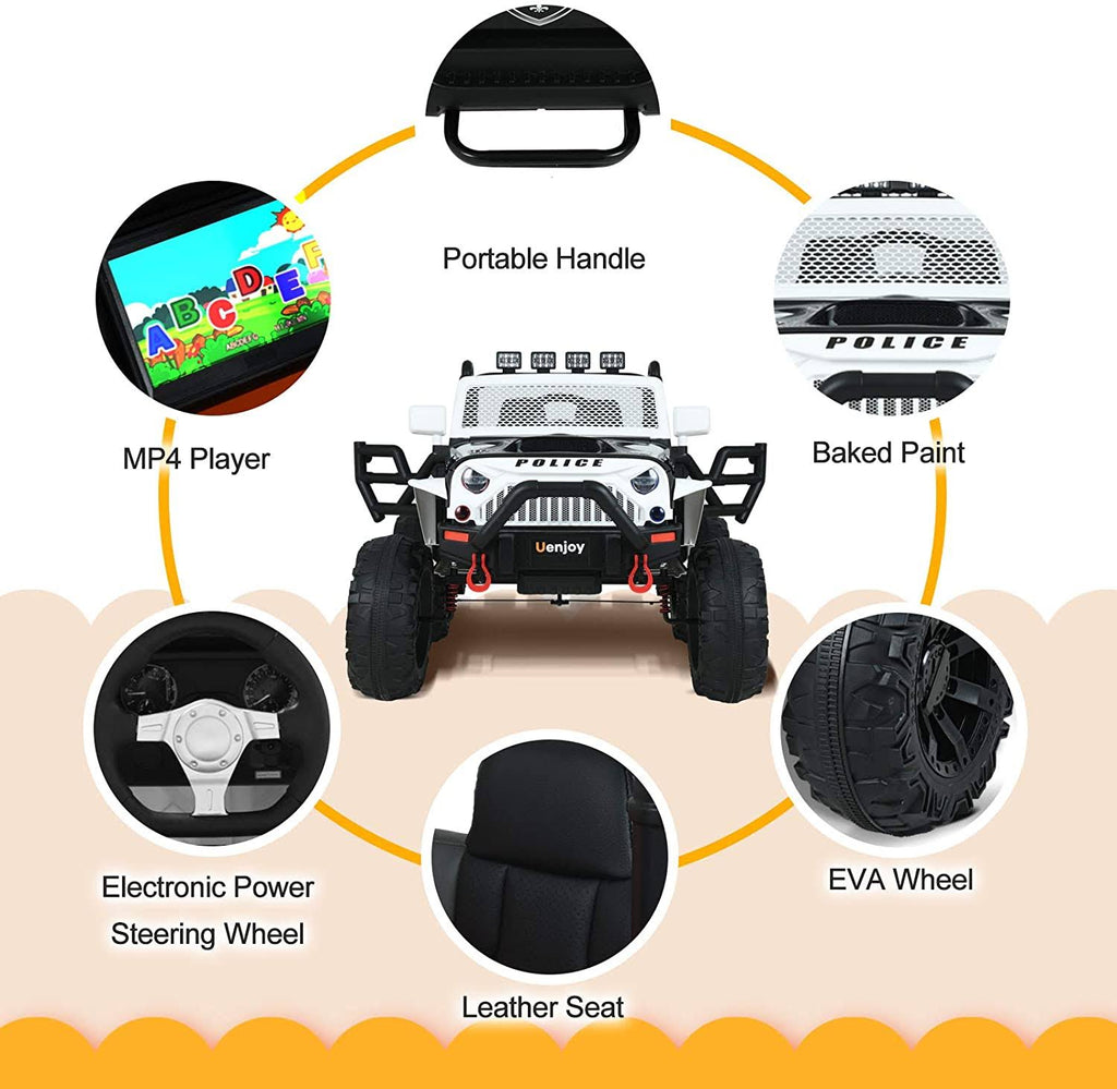 12V Battery Powered Kids Ride on Car with 2 Seats P255