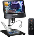 8.5'' Digital Microscope 50X-1300X UHD Video Microscope with 12MP Camera Sensor V6244