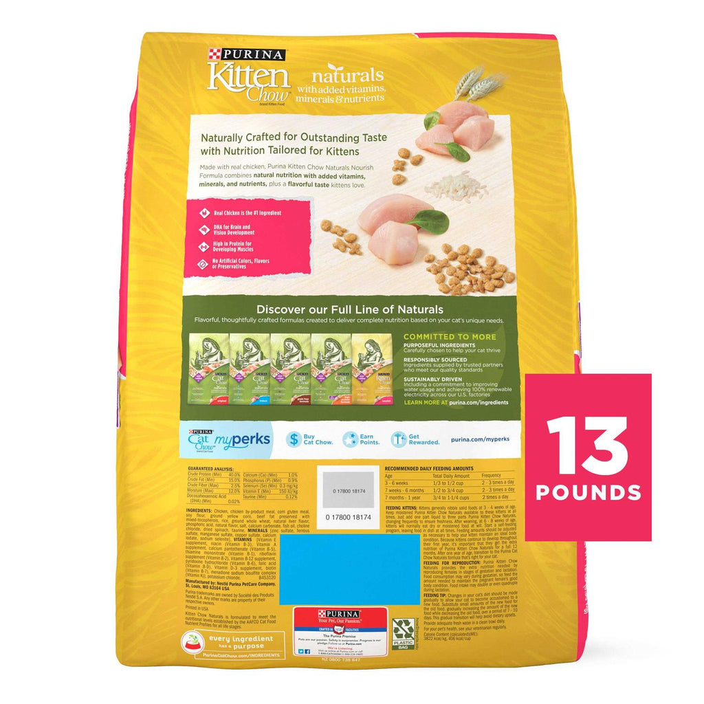 High Protein Kitten Cat Food with Added Vitamins X239614