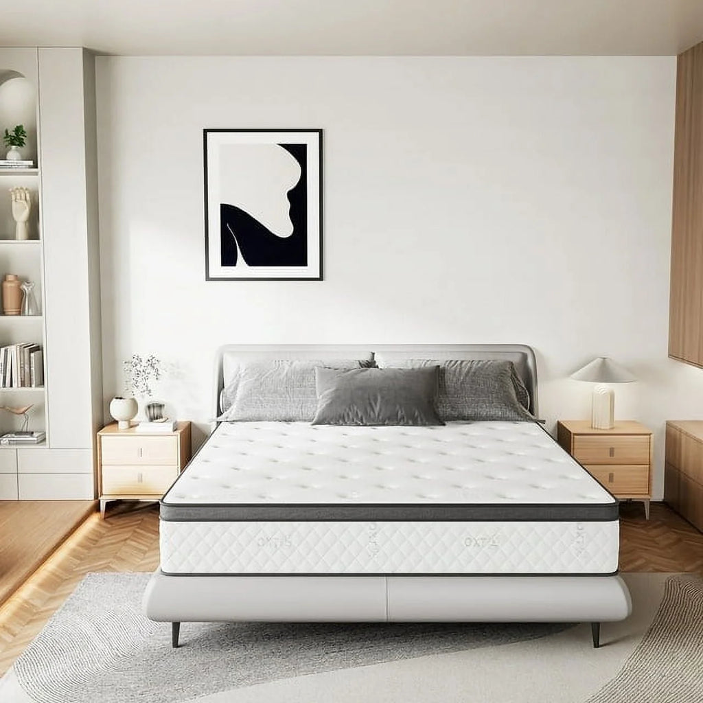 12 Inch Memory Foam Innerspring Hybrid Queen Mattress M2759