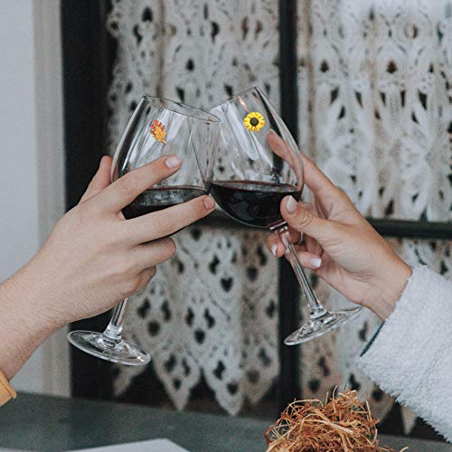 Magnetic Wine Glass Charms Set of 12 Drink Markers S271974