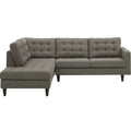 Grey Fabric Sectional Sofa G191