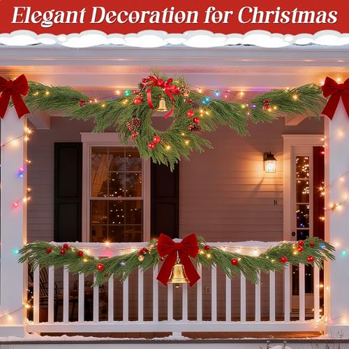 12ft Realistic Artificial Pine Cedar Garland Z587