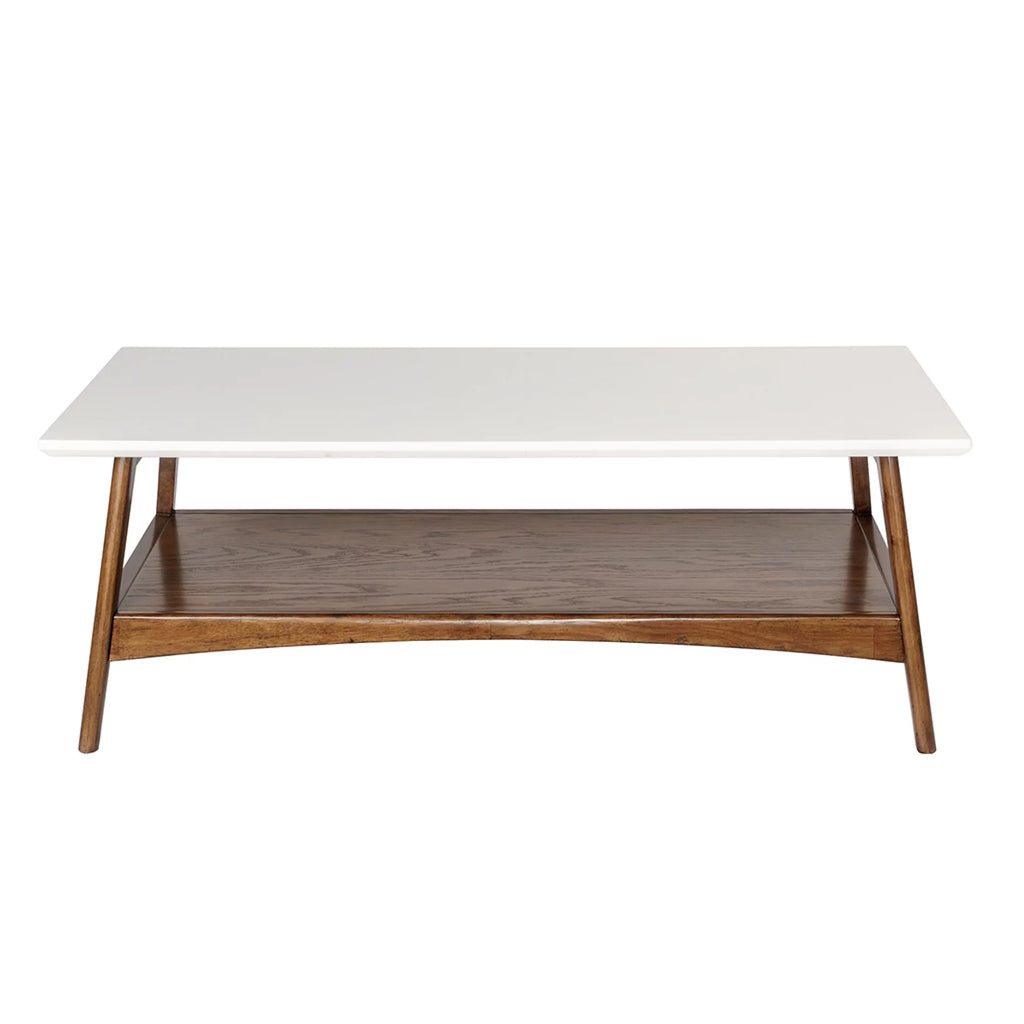 Off-White Pecan Coffee Table H88936