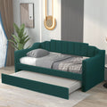 Upholstered Twin Daybed With Trundle S108