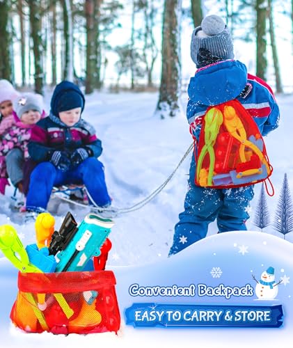 Snowball Maker with Snowball Launcher and Mesh Bag Y443