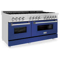 9-Burner Double Oven Dual Fuel Range in Stainless Steel R9325