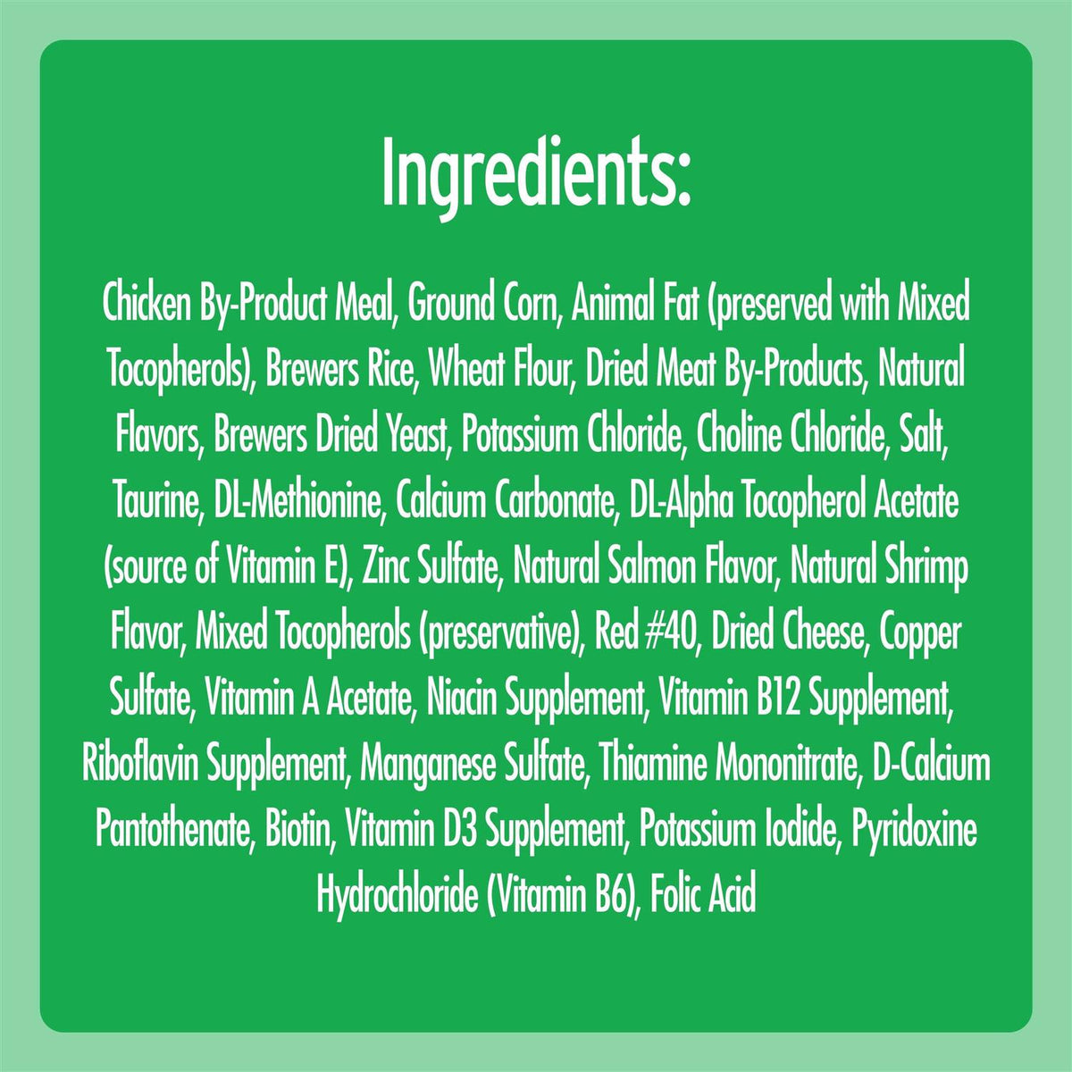 Cat Treats Seafood Medley E106555
