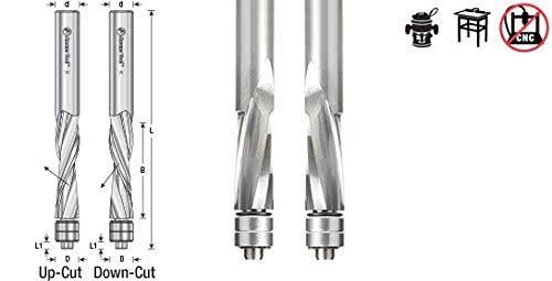 Solid Carbide Spiral 1/2 inch Shank Router Bit I532846