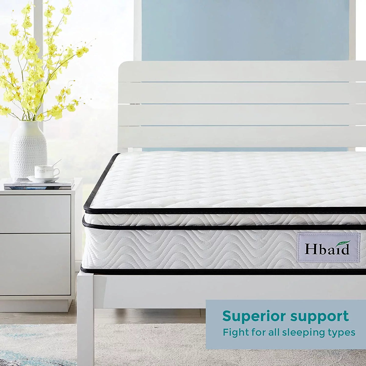 8 Foam and Innerspring Hybrid Mattress Twin G297