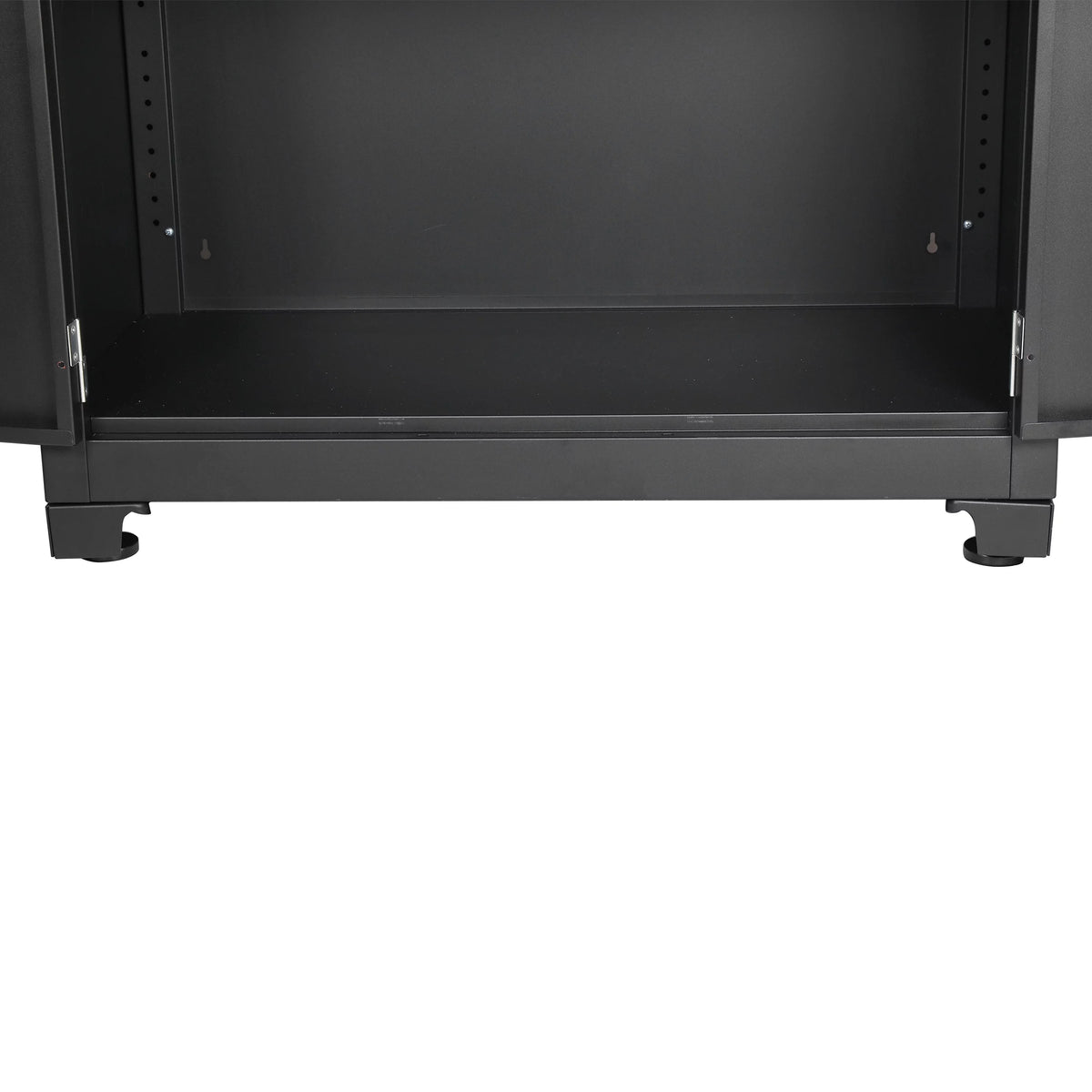 48-inch Black Metal Garage Storage Cabinet Y6426