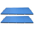 Blue 120x48in High Density Gymnastics Mat 2 Pack I8089