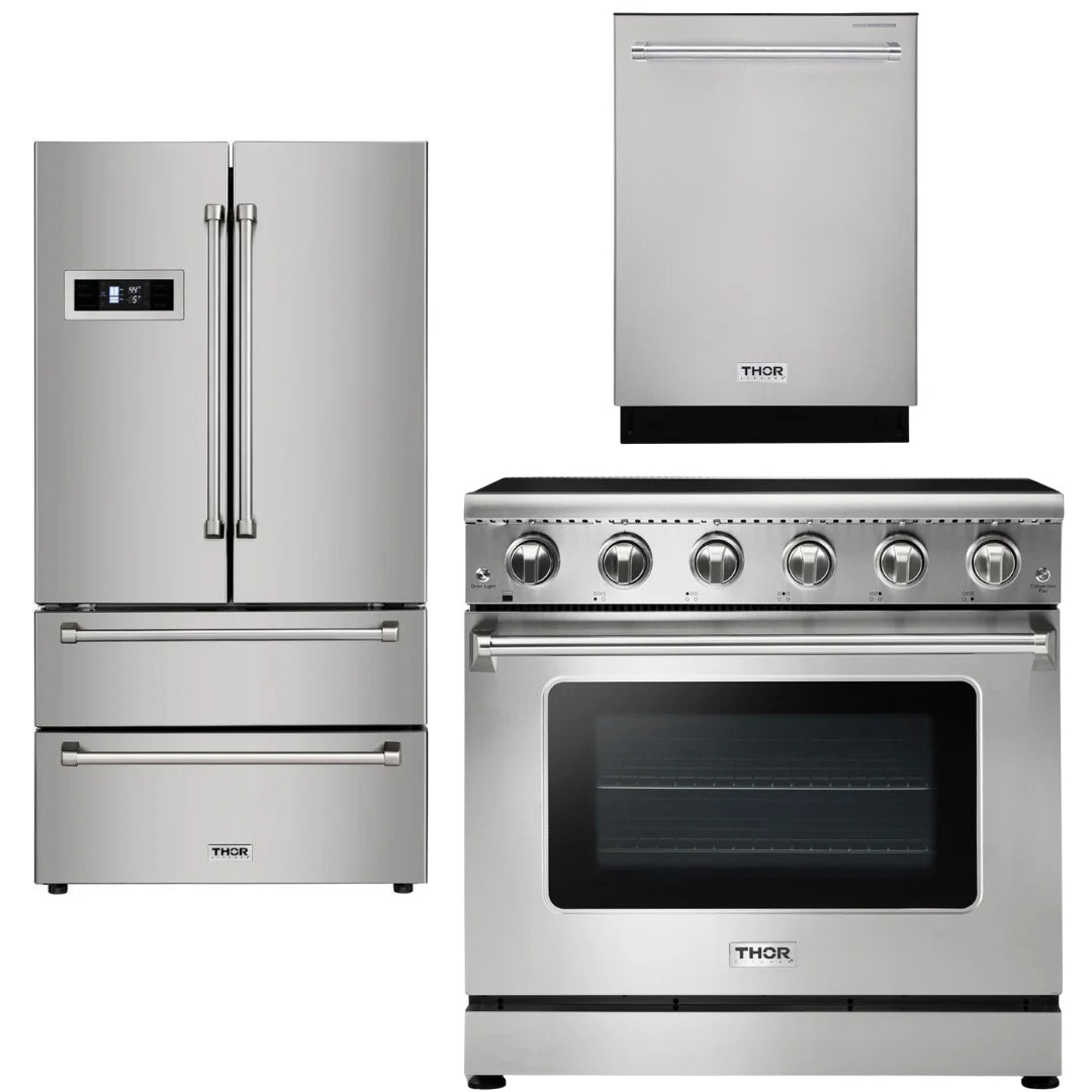 36 Electric Range Refrigerator Dishwasher A810050