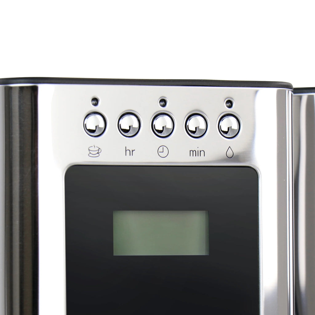 Chrome Glass 8 Cup Coffeemaker A5773