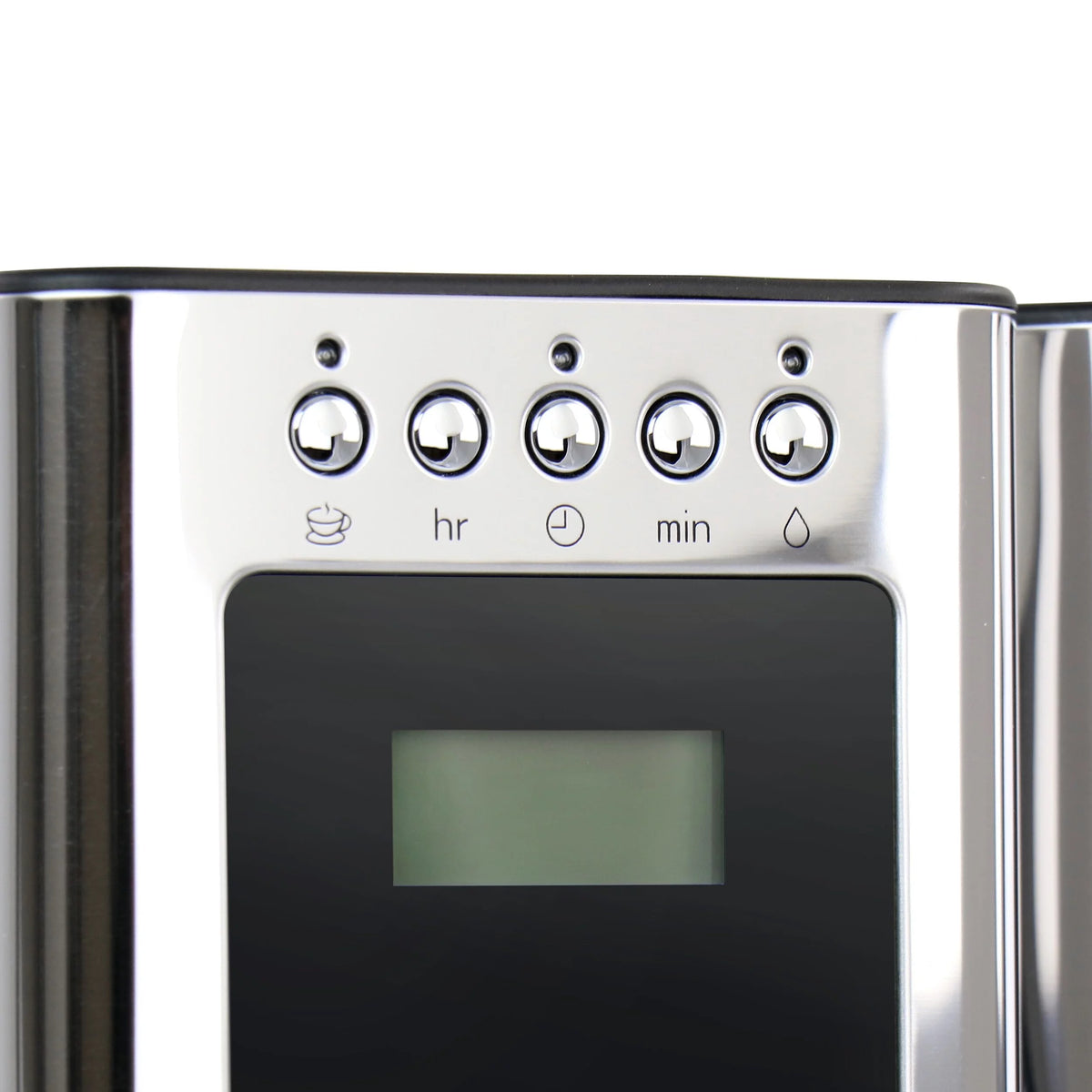 Chrome Glass 8 Cup Coffeemaker A5773