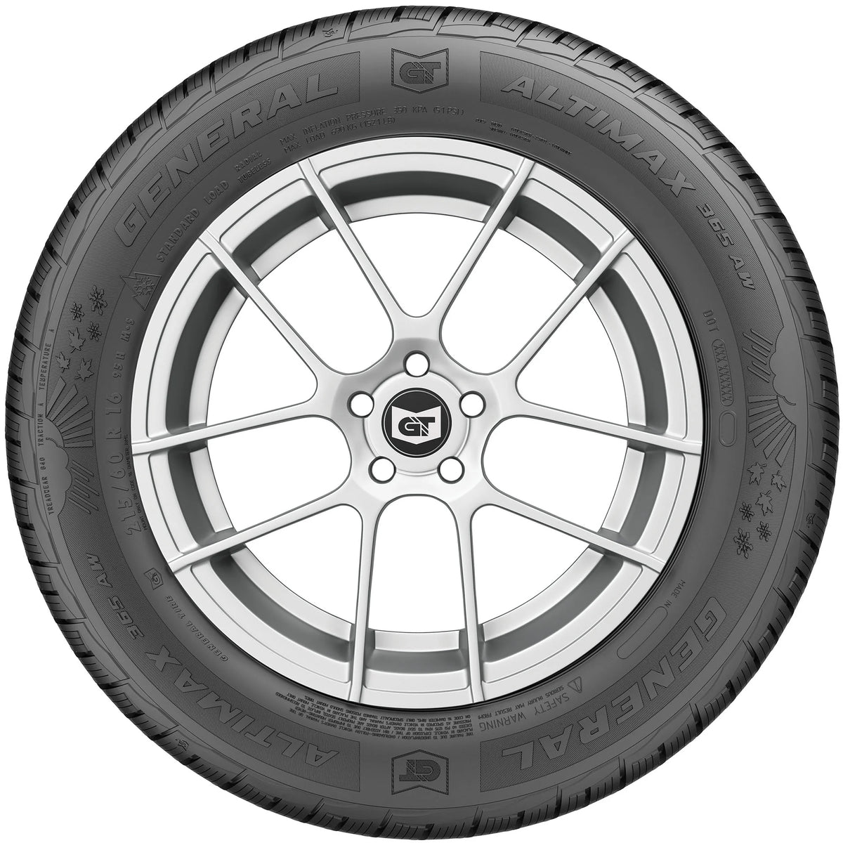 All Weather 235/55R17 99H Passenger Tire F106
