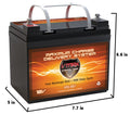 12V 35Ah Deep Cycle Battery M7599