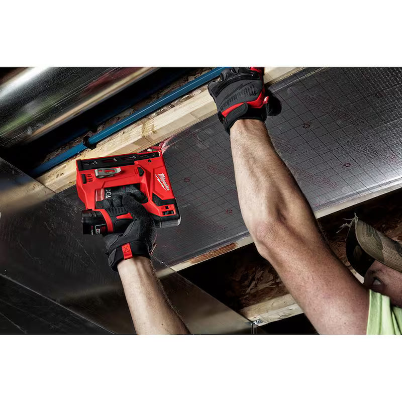 12-Volt Cordless 3/8 in. Crown Stapler P985865