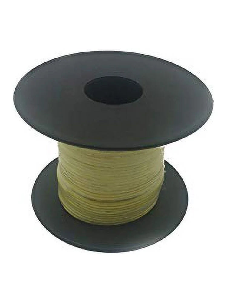 22 AWG Solid Copper Wire with Yellow PVC Insulation W301