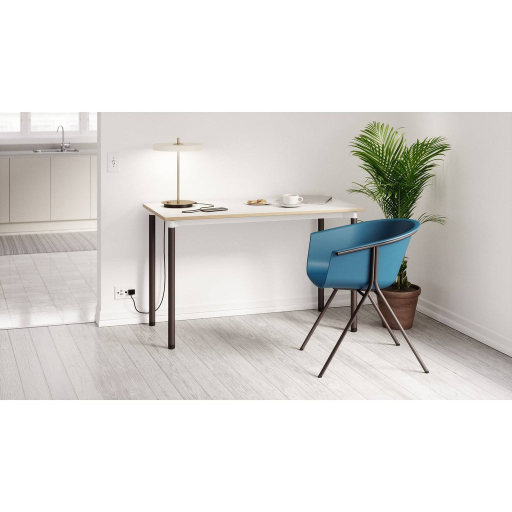 Home Office Desk with Casters A622576