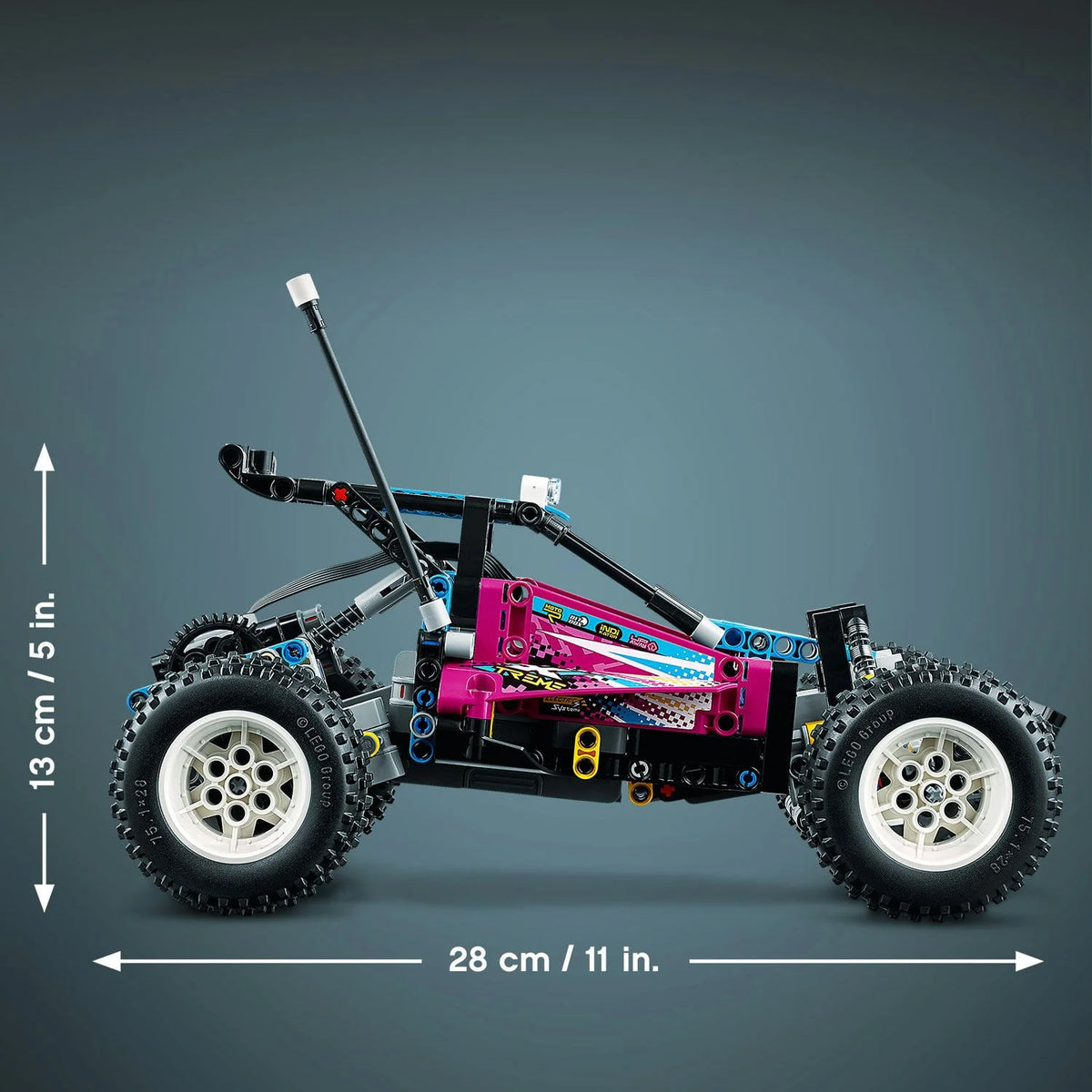 App-Controlled Retro RC Buggy Toy 374 Pieces V2760