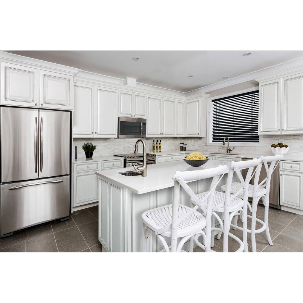 White 36 inch Wide x 42 inch High Double Door Wall Cabinet Z163