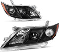 Chrome Housing Amber Reflector Clear Lens Headlight Assembly U363118