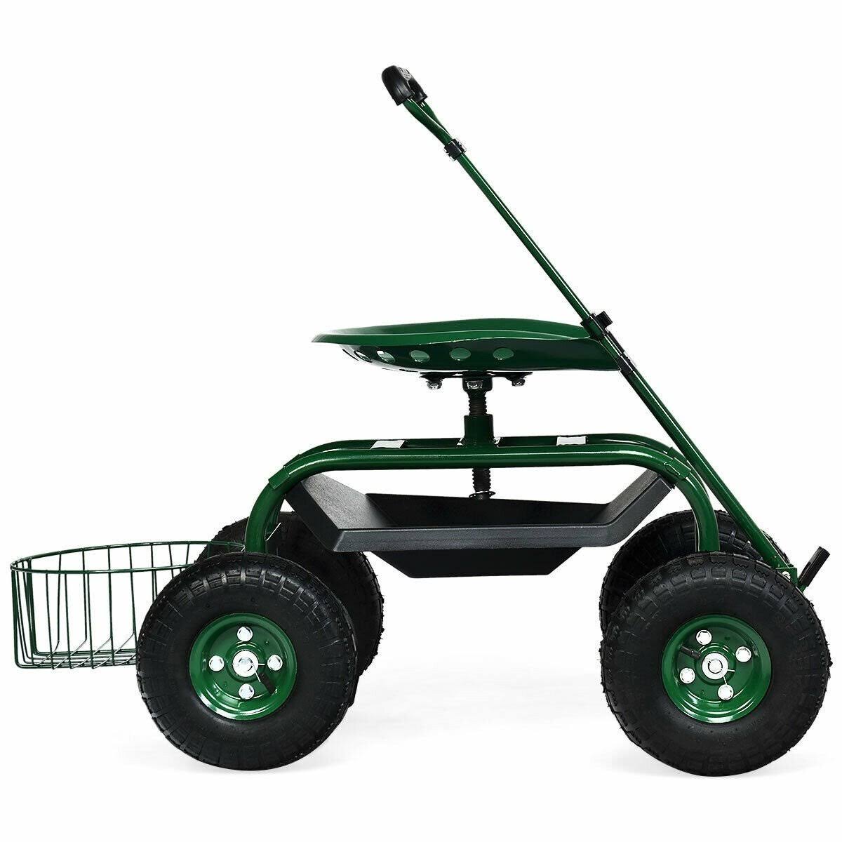 Heavy Duty Garden Cart Work Seat U833