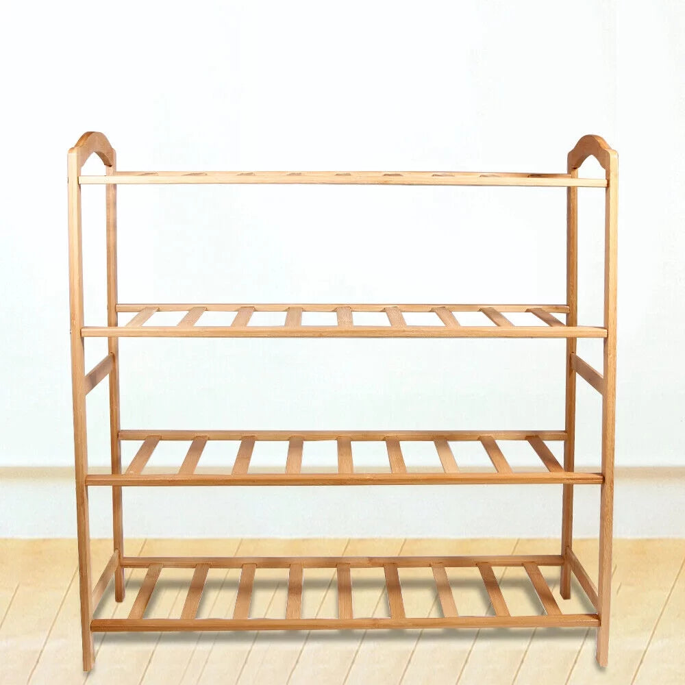 4 Tier Bamboo Shoe Rack I920168