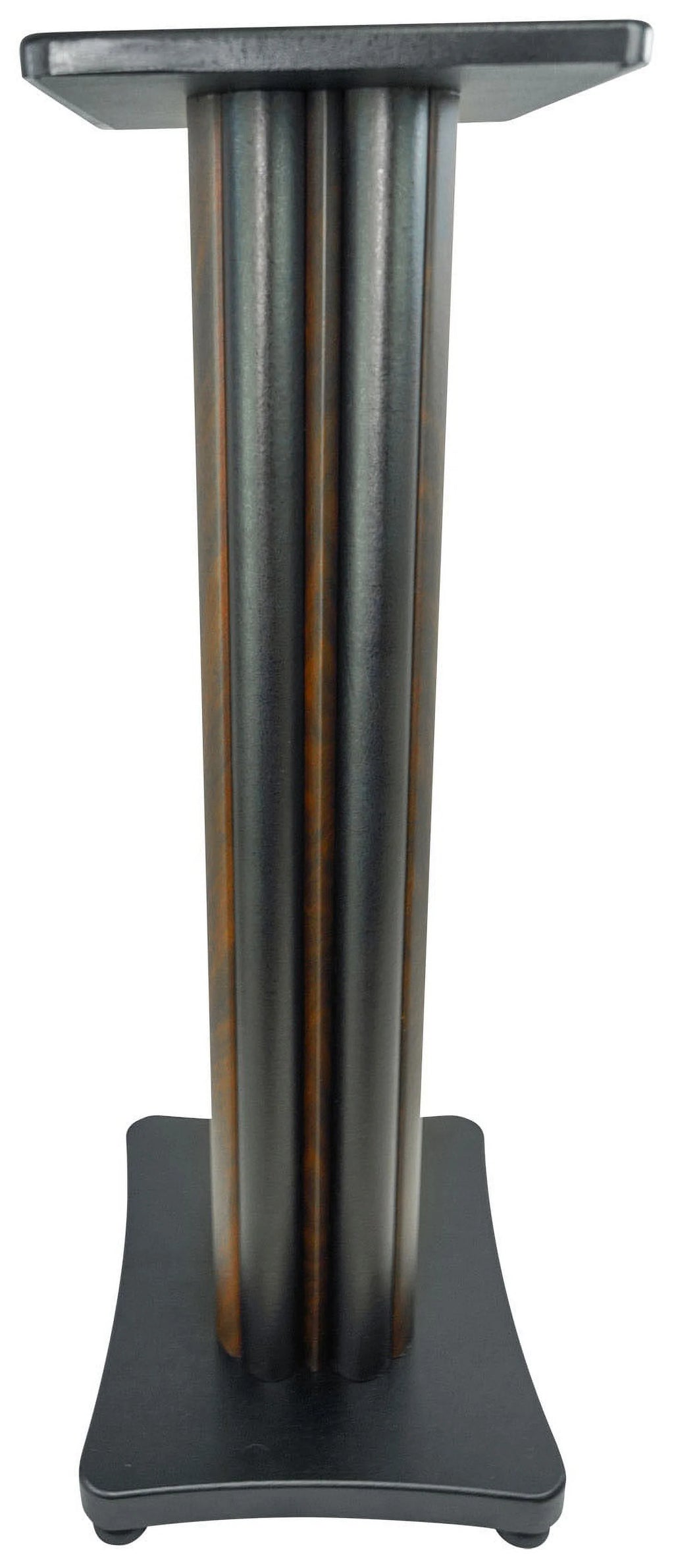 28" Dark Wood Grain Speaker Stands R65317