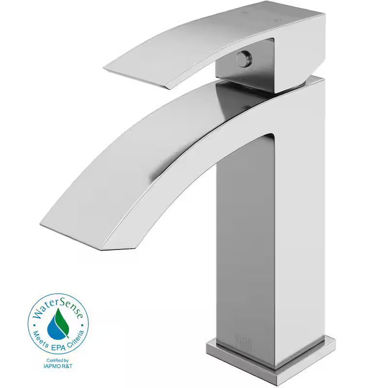 Single Handle Bathroom Faucet Brushed Nickel U943931