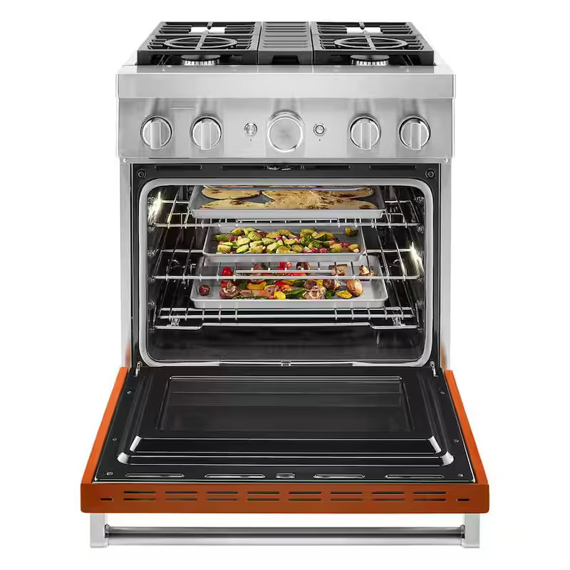 4 Burner Dual Fuel Freestanding Range J2333