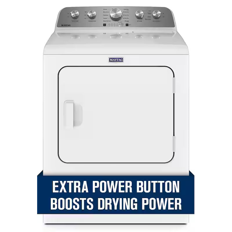 7.0 cu. ft. Vented Gas Dryer in White D99800