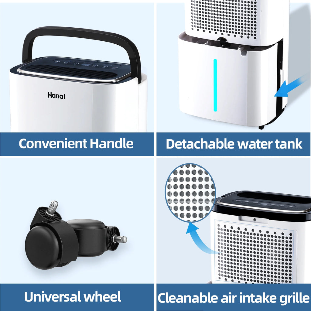 30 Pints Dehumidifier with Drain Hose C46955