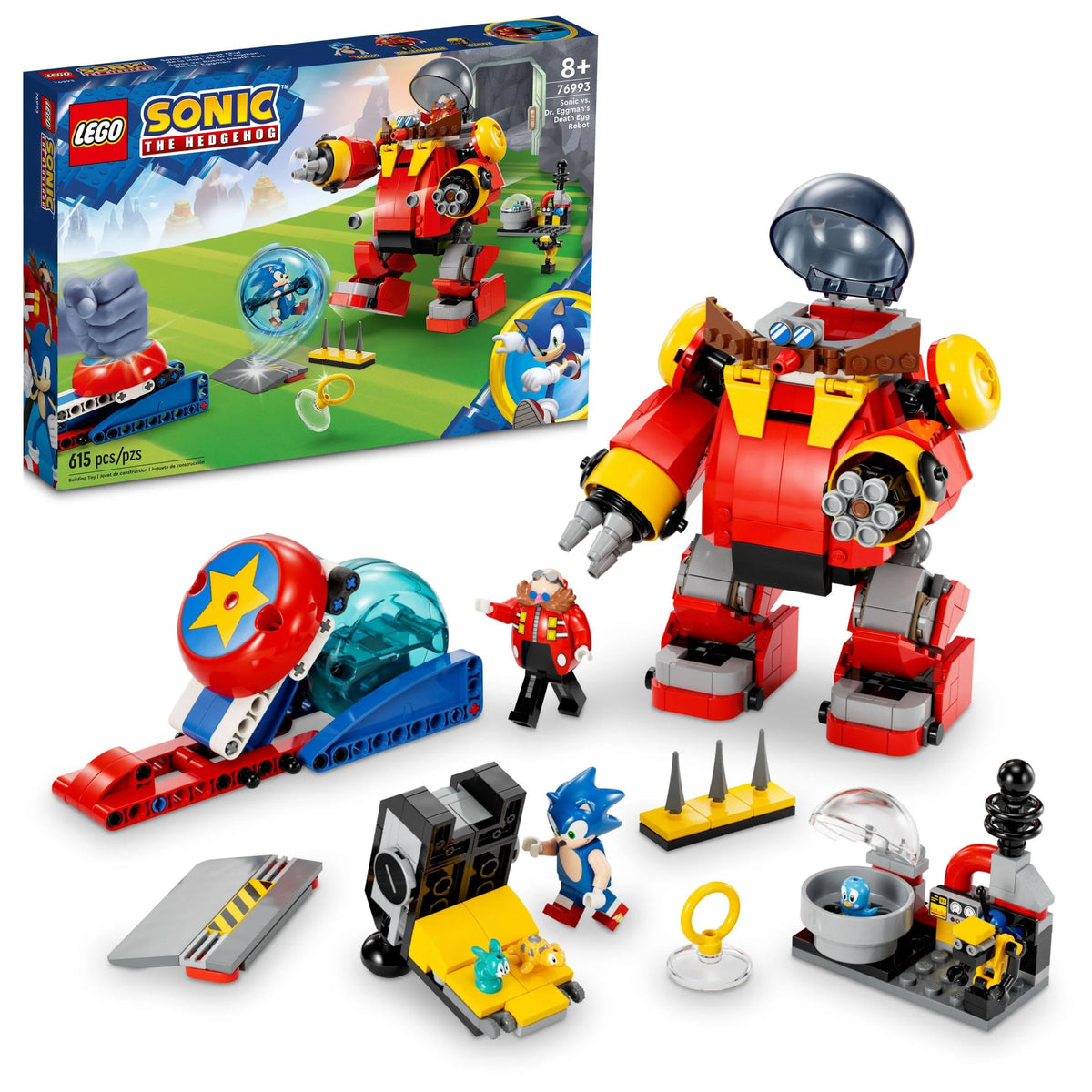 Building Toy with 6 Figures and Launcher R497
