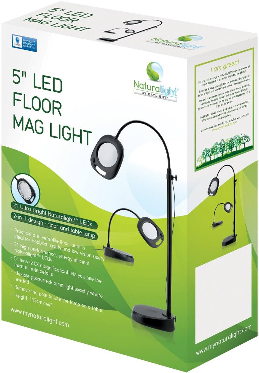 5" LED Floor Magnifying Light P6254