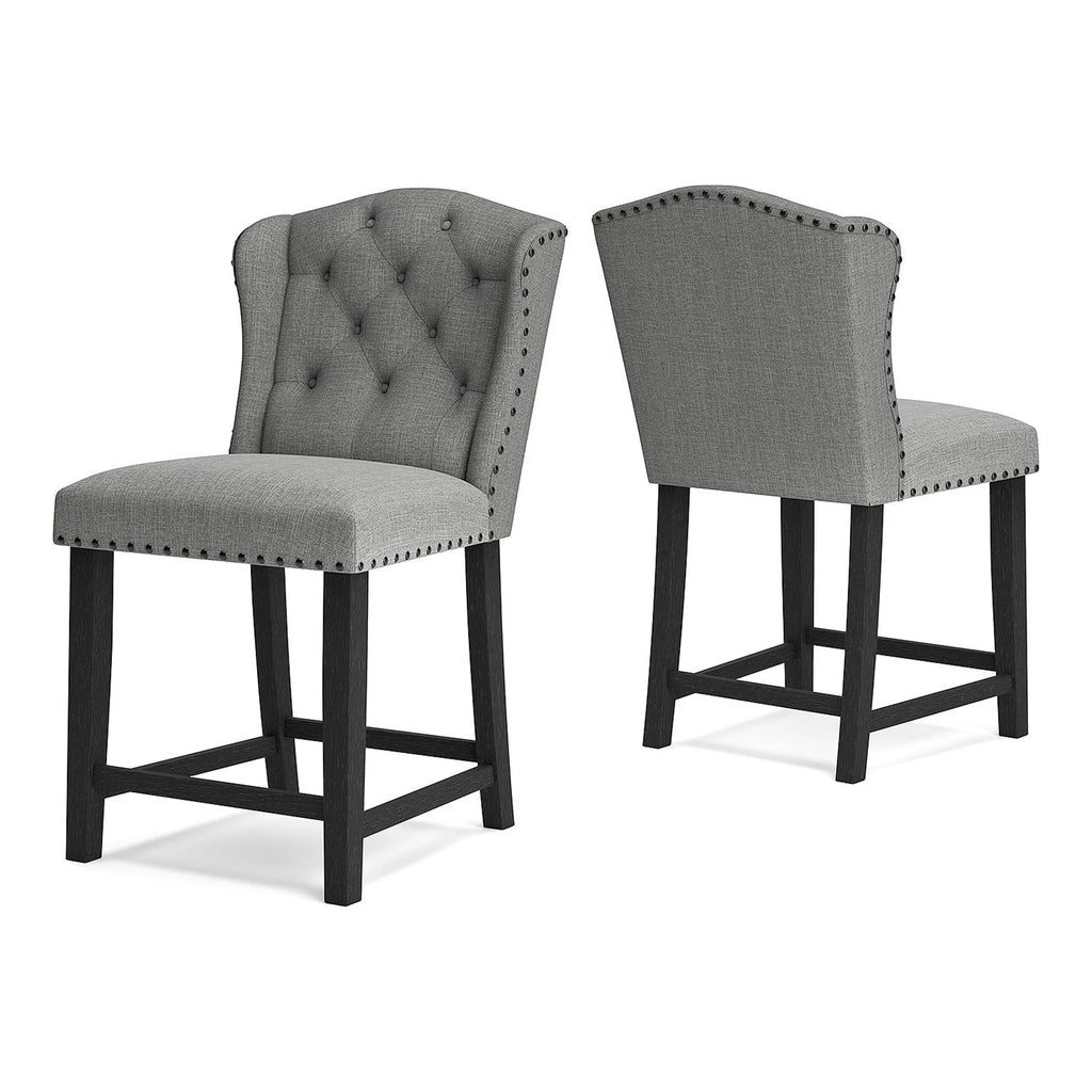24.25 Counter Height Upholstered Barstool, Set of 2 I233318