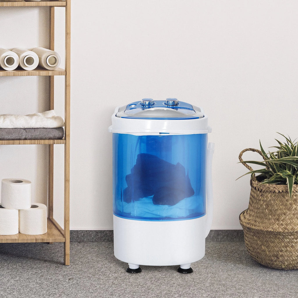 Compact Twin Tub Portable Washing Machine 13lbs L84937
