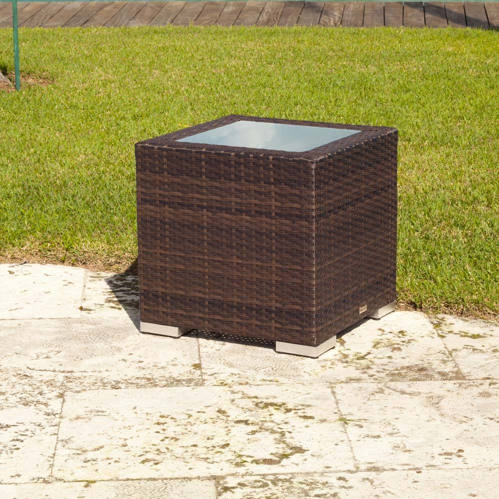 Outdoor Wicker End Table X797284