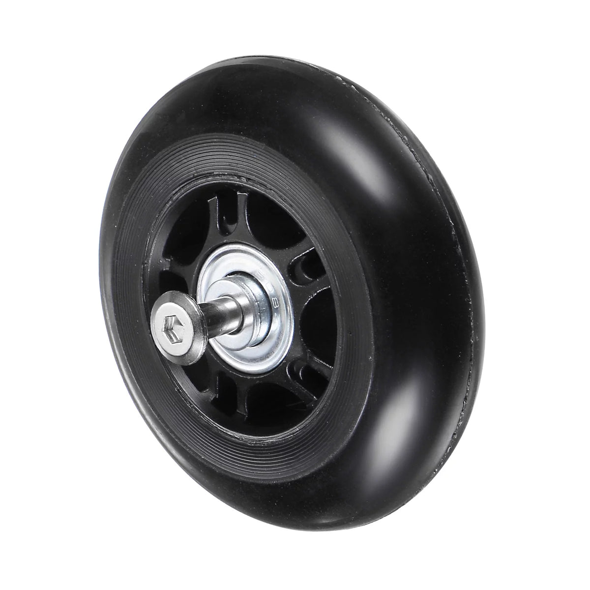 Replacement Luggage Wheels 84x24mm 4 PU Bearing Wheels L302