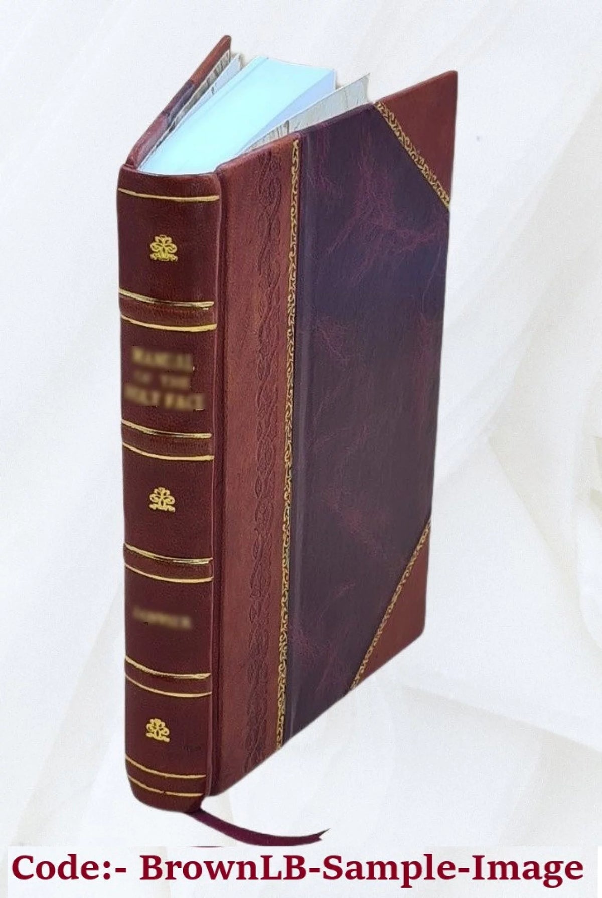 Leather Bound Book E930