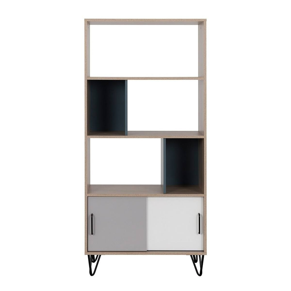 Bookcase with 2 Sliding Doors I304
