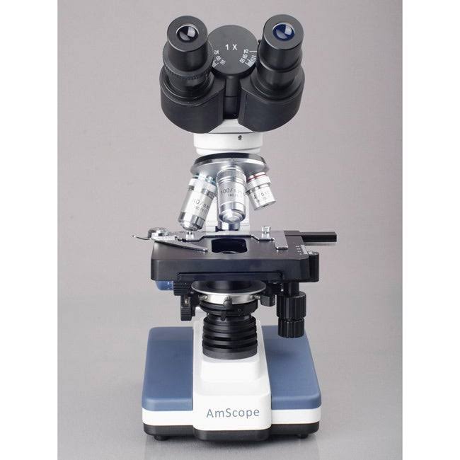 40X-2000X LED Digital Binocular Compound Microscope with USB Camera C343