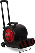 3-Speed 3/4HP 3000CFM Air Mover Floor Dryer with Wheel Kit P7476