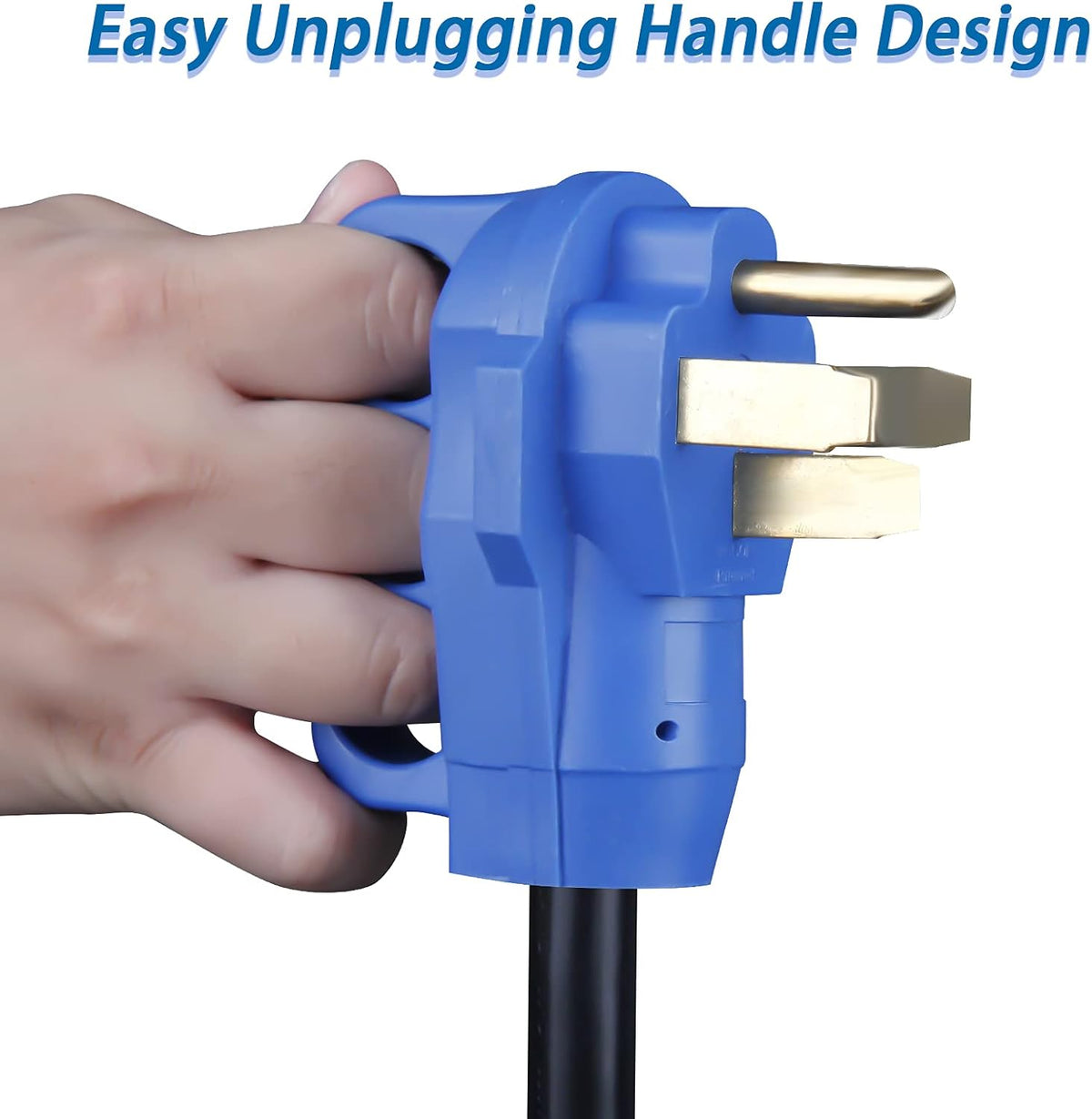 50 Amp 25 Feet RV Power Extension Cord Blue X65355